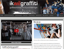 Tablet Screenshot of graffitigezocht.nl